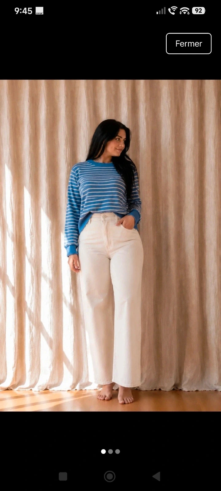 Pull marin Esprit Taille 44